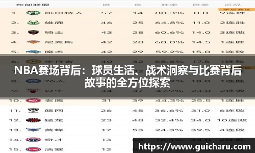 NBA赛场背后：球员生活、战术洞察与比赛背后故事的全方位探索