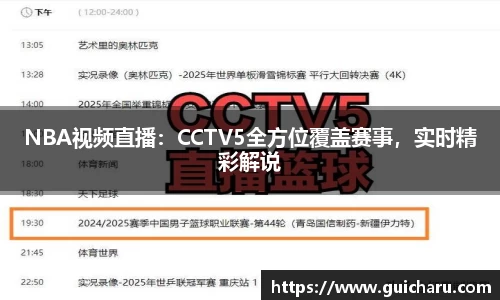 NBA视频直播：CCTV5全方位覆盖赛事，实时精彩解说